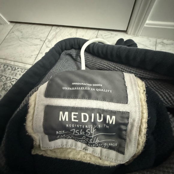 Abercrombie & Fitch Blue/gray Hoodie - Picture 5 of 5